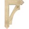 Ekena Millwork Westlake Arts & Crafts Rough Sawn Bracket, Douglas Fir, 6"W x 26"D x 38"H BKT06X26X38WTL03RDF - alternate 2